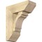 Ekena Millwork Merced Slat Rough Sawn Bracket w/ Offset Brace, Douglas Fir, 8"W x 20"D x 24"H BKT0806X20X24MRC06RDF - alternate 1